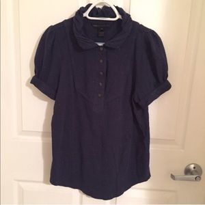 MARC BY MARC JACOBS BLUE SPECKLED SHIRT